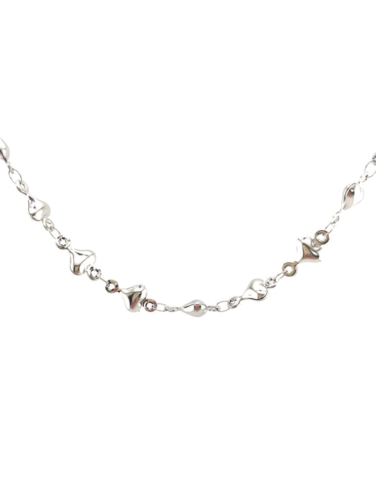 Collana Cuori di Stelle Silver