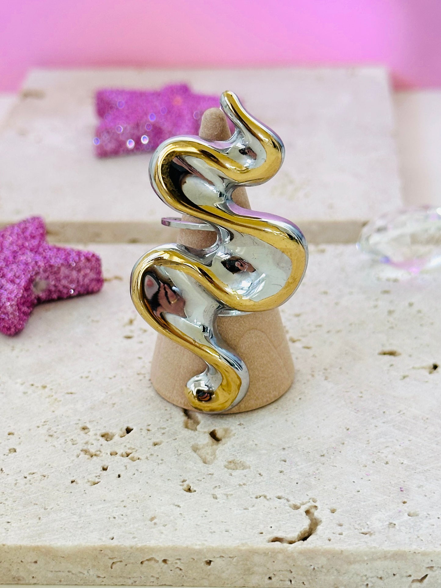 Anello Vortice Stellato