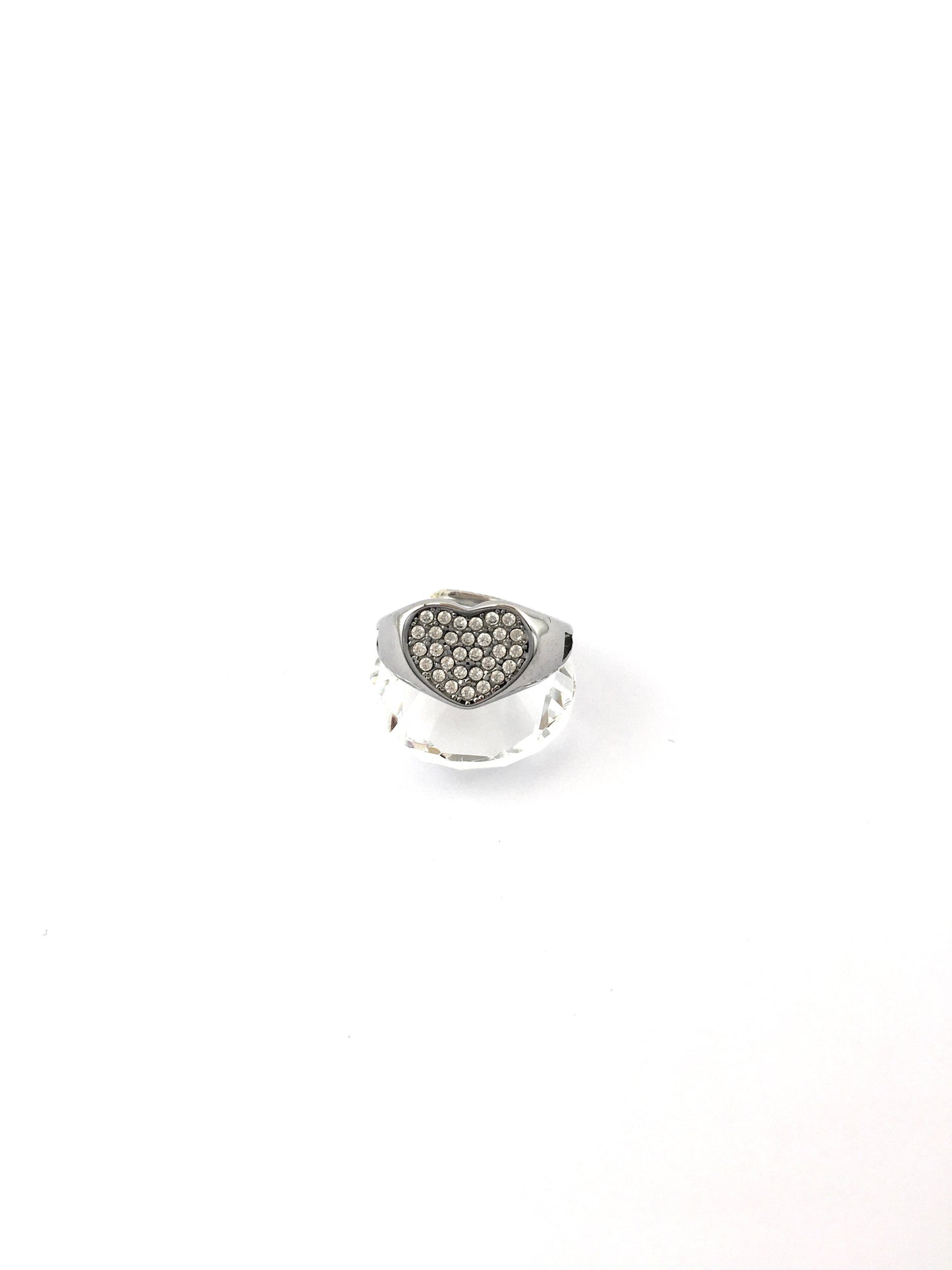 Anello Amore Pavé