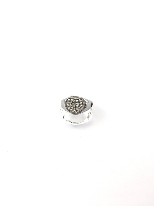 Anello Amore Pavé