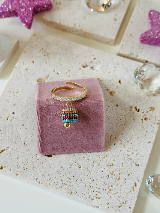 Anello Campanella Multicolor
