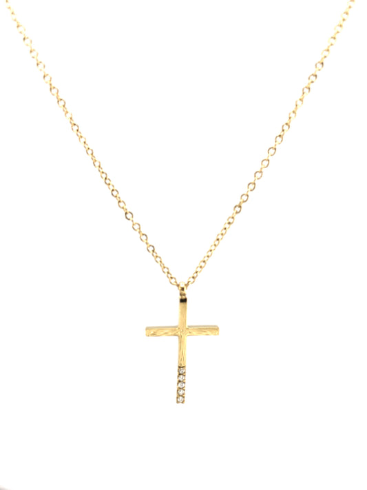 Collana croce mini Lumié