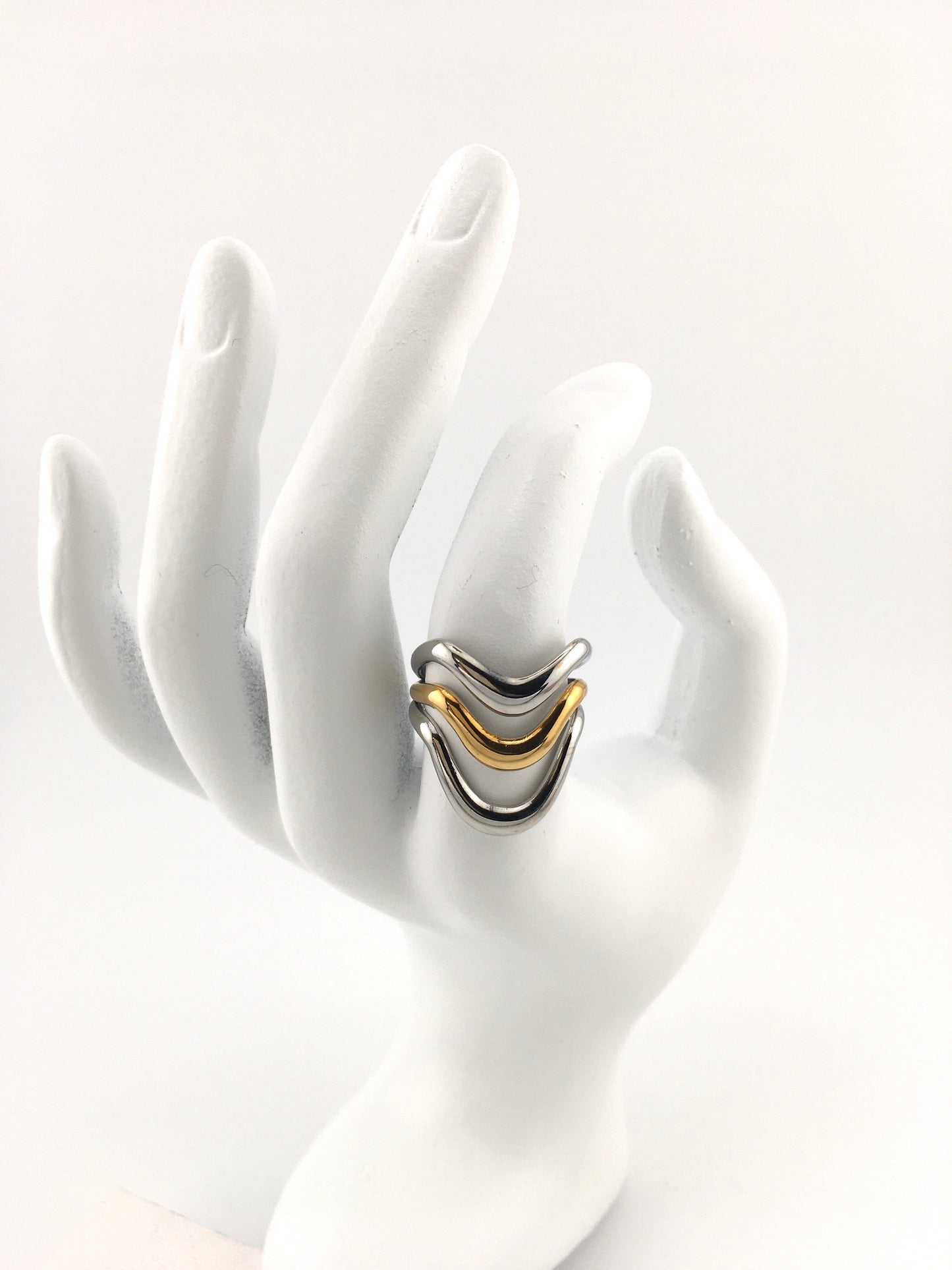 Anello Dafne Bicolor