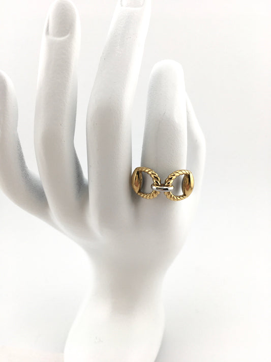 Anello Impero Bicolor