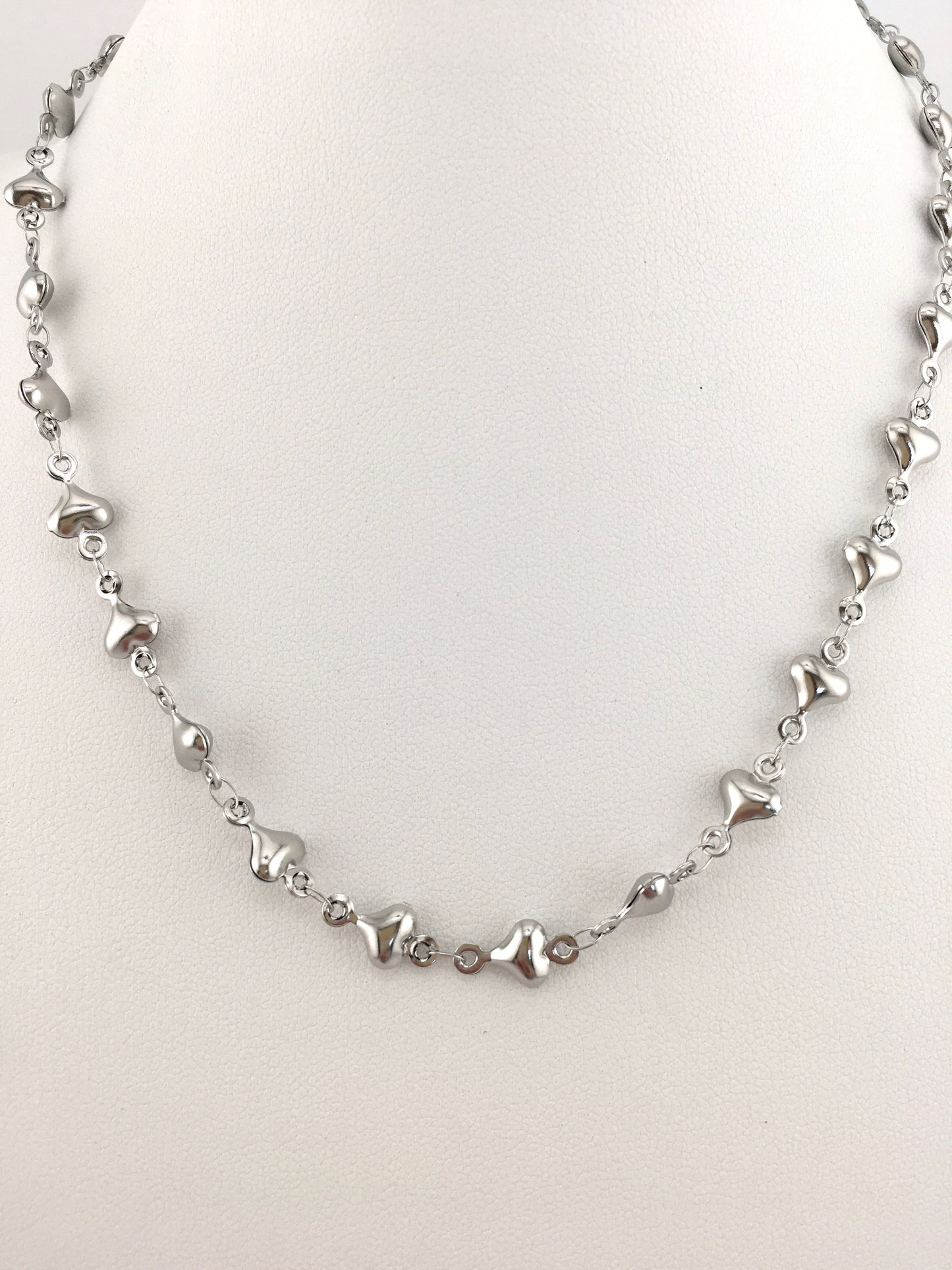 Collana Cuori di Stelle Silver