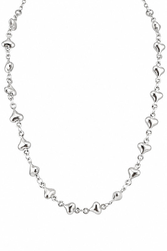 Collana Cuori di Stelle Silver