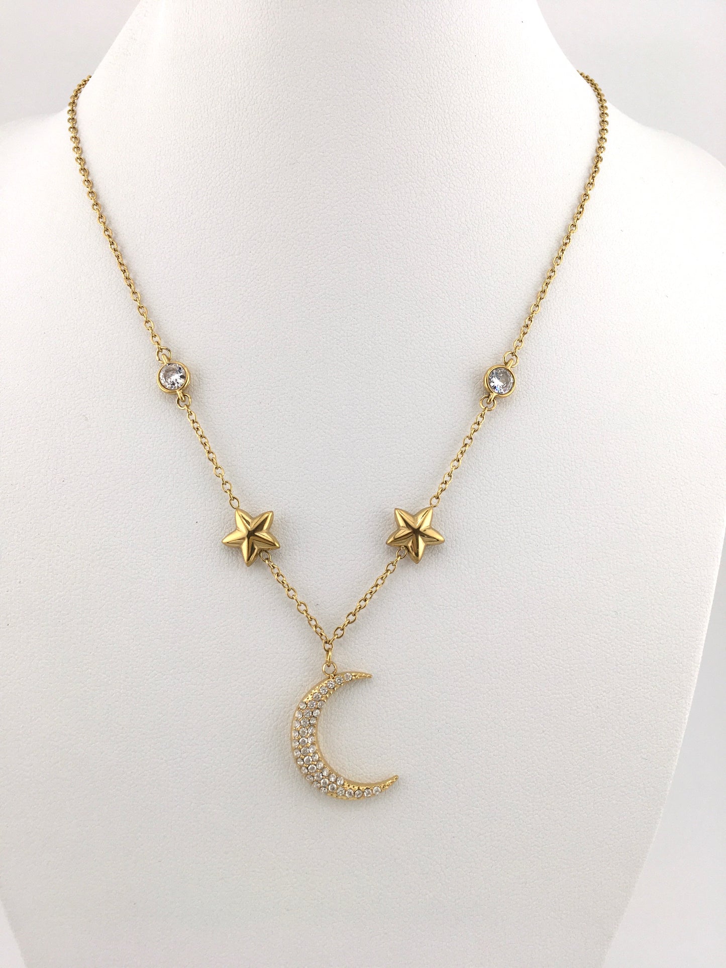 Collana Luna Stellata