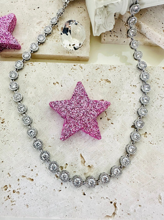 Collana Aurora Stellata Silver