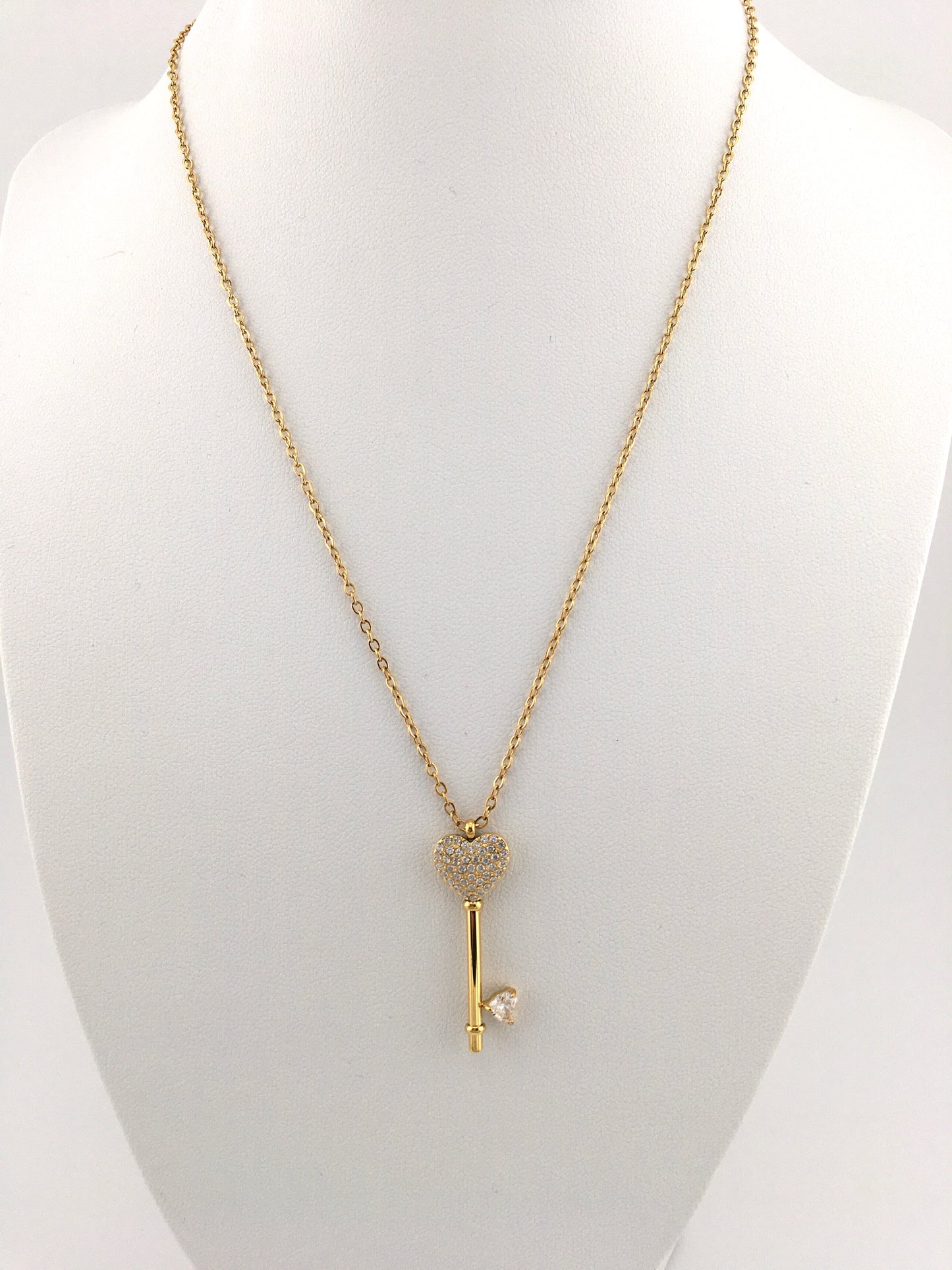 Collana Chiave del Cuore