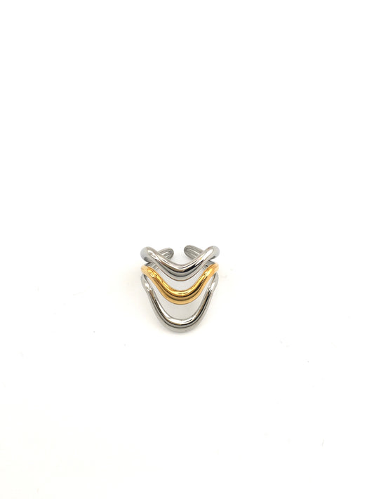 Anello Dafne Bicolor