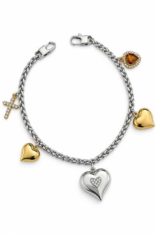 Catena per borsa Cuore d’Ambra