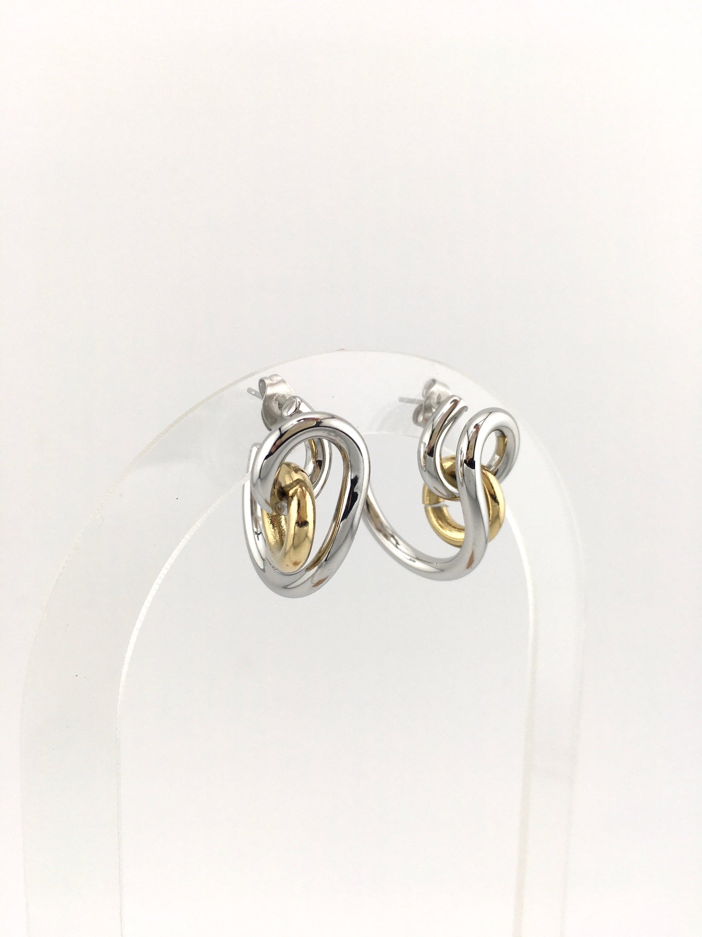 Orecchini Duo Circle
