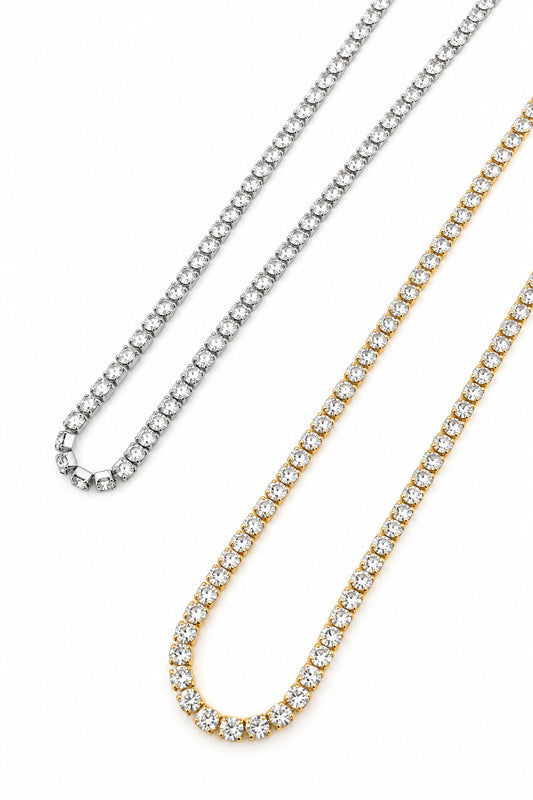 Collana Tennis Stellare