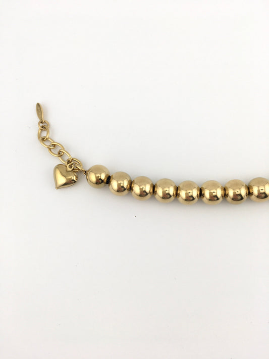 Bracciale Sonaglio con Cuore Gold