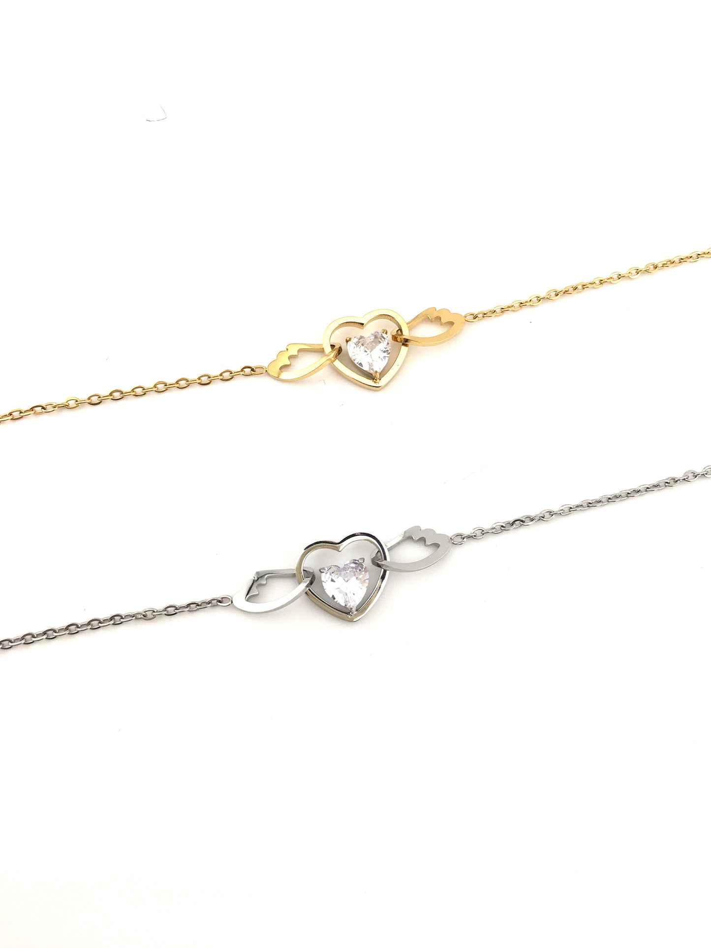 Bracciale Cuore Alato