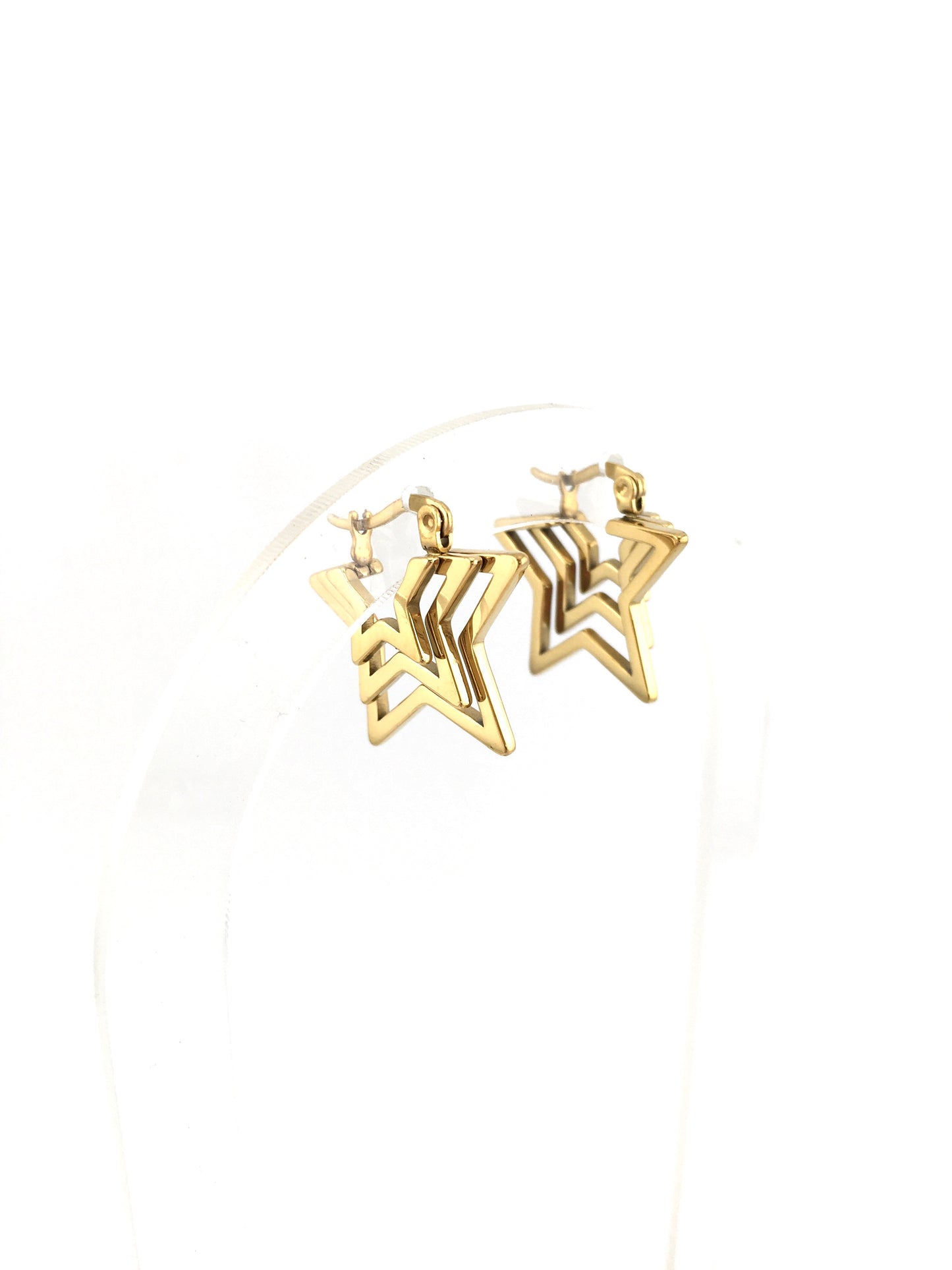 Orecchini Stelle 3d