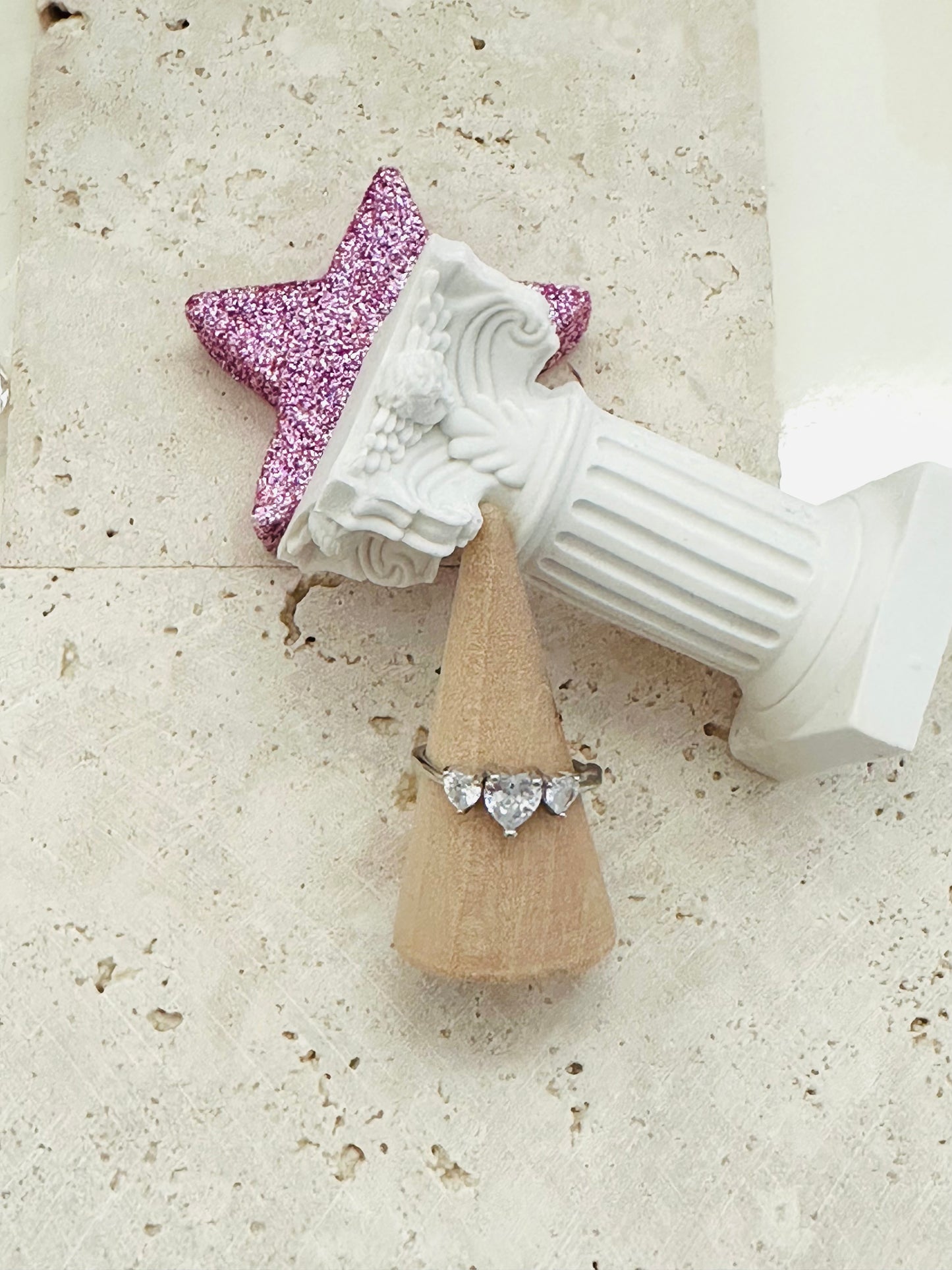 Anello Tris di Cuori