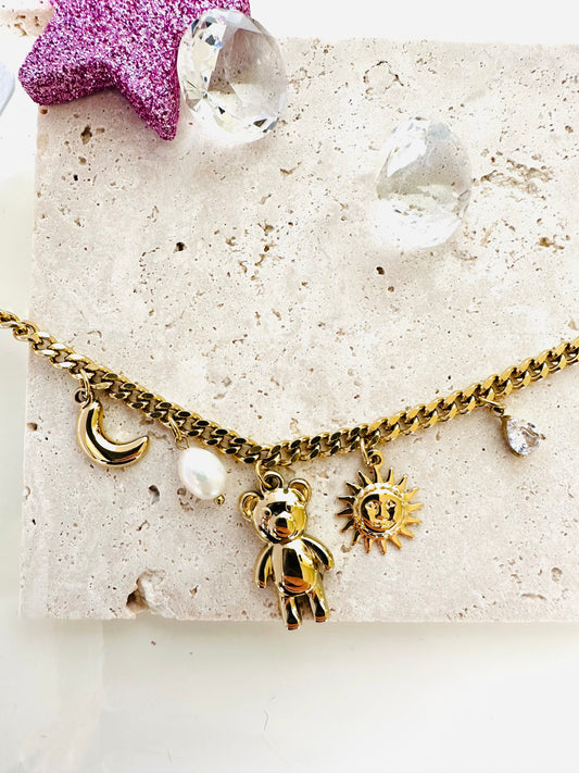 Bracciale Dear Teddy Gold