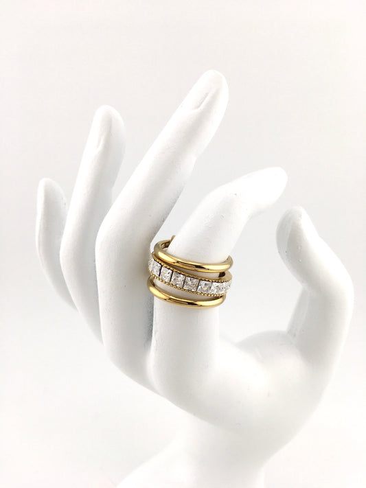 Anello Triple Shine
