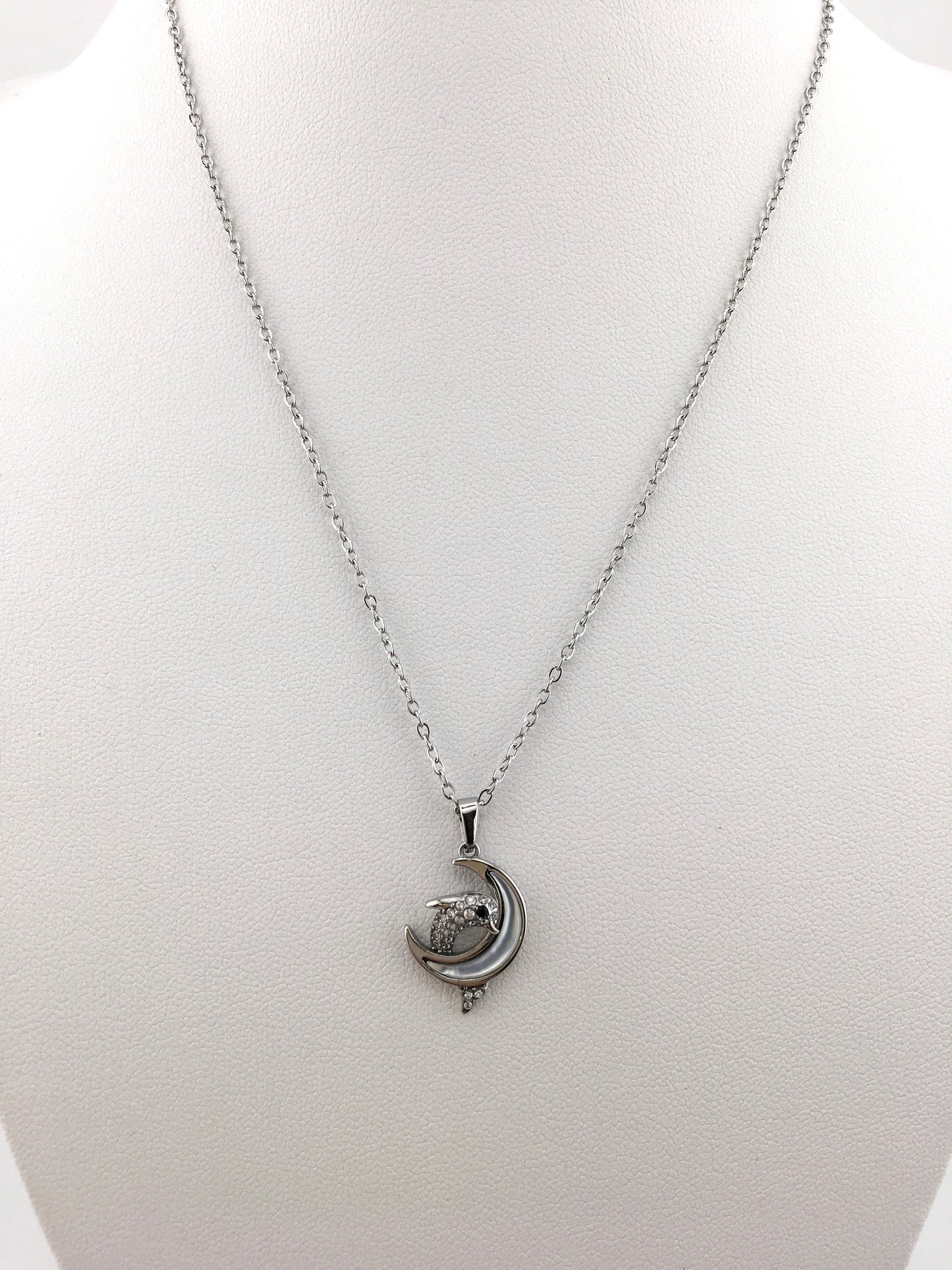 Collana Delfino Lunare