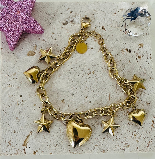 Bracciale Cuore di Stelle