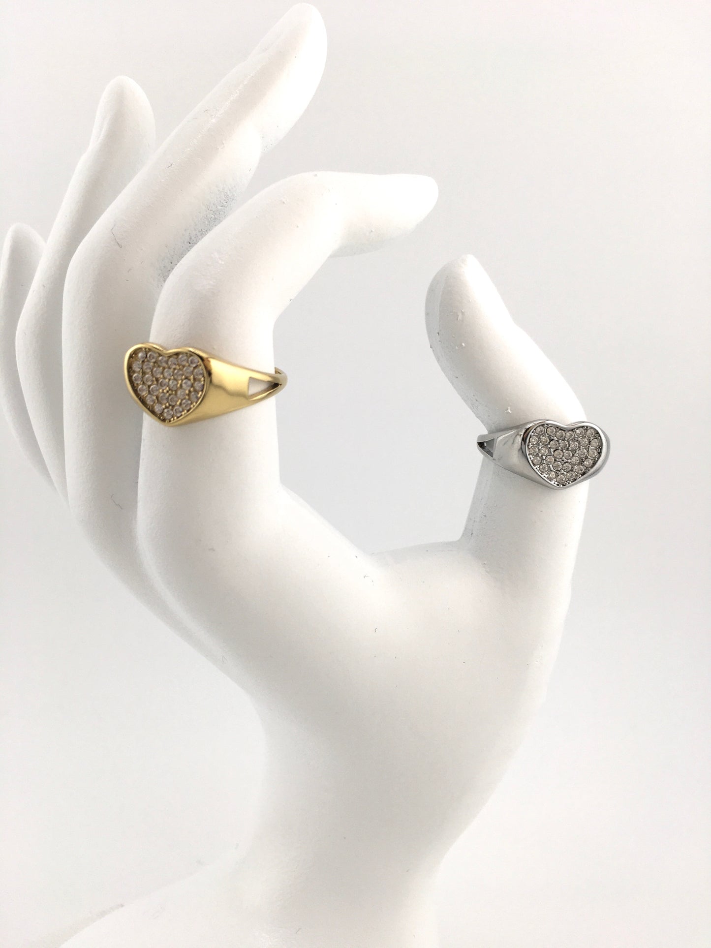 Anello Amore Pavé
