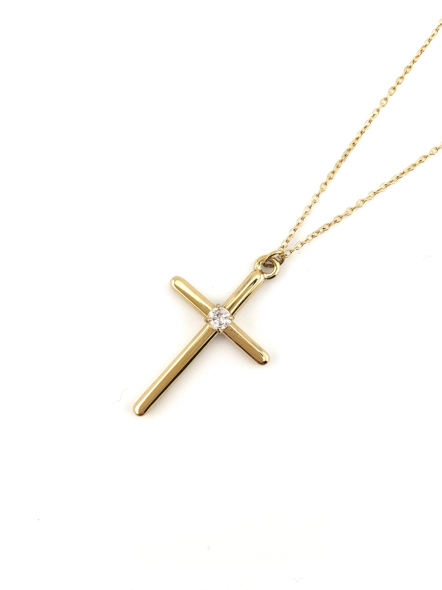 Collana croce Lumina Gold