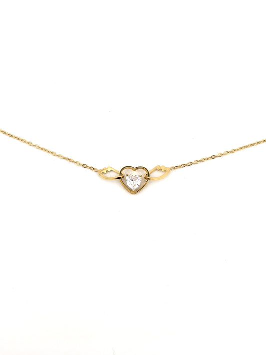 Bracciale Cuore Alato