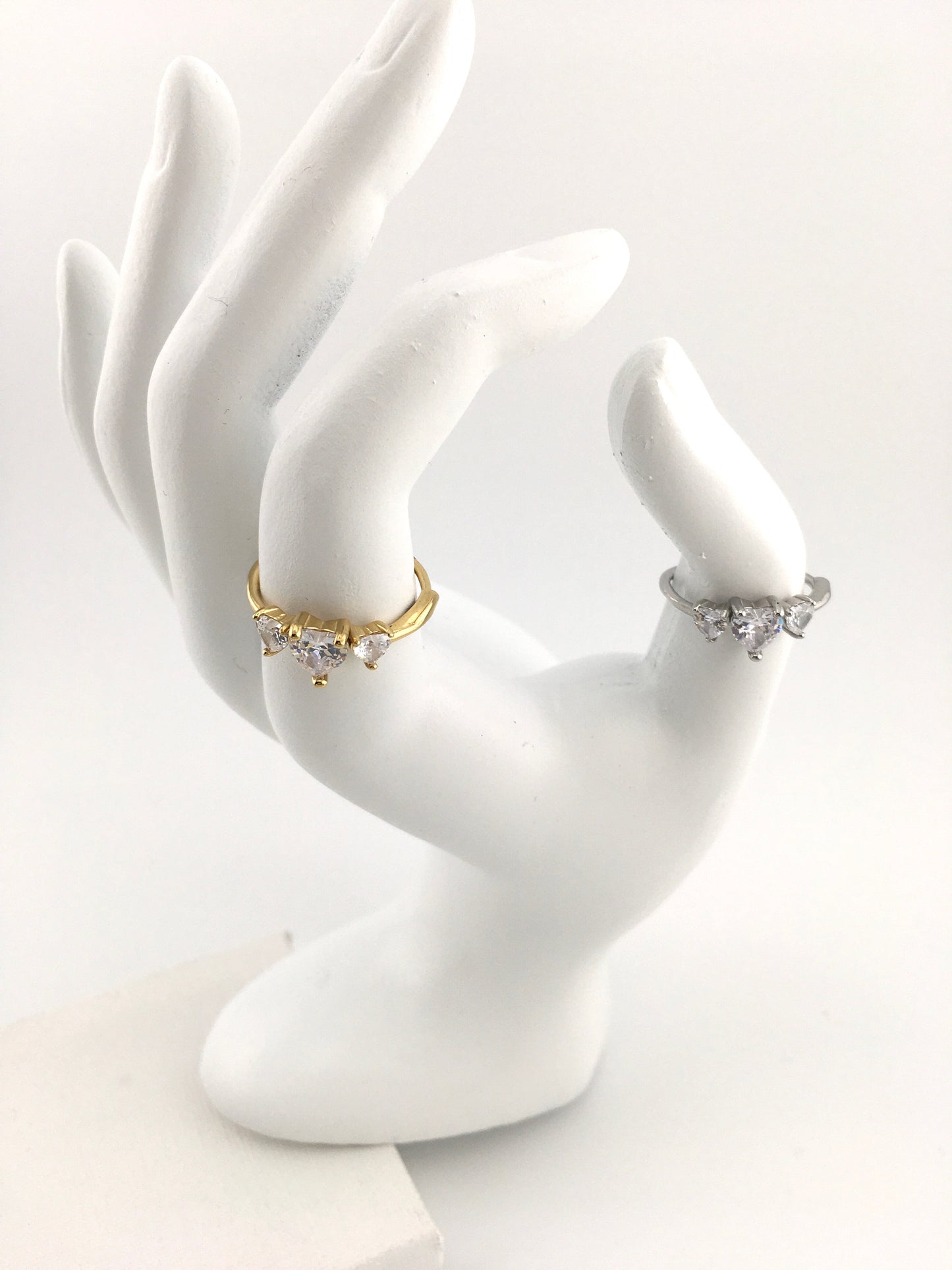 Anello Tris di Cuori