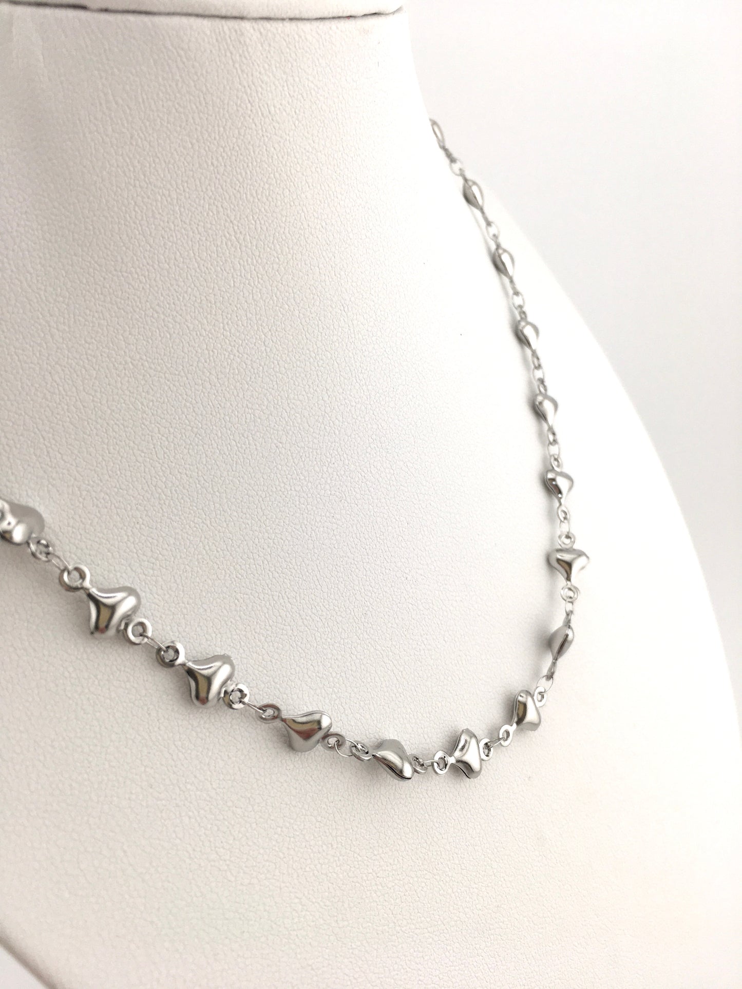 Collana Cuori di Stelle Silver