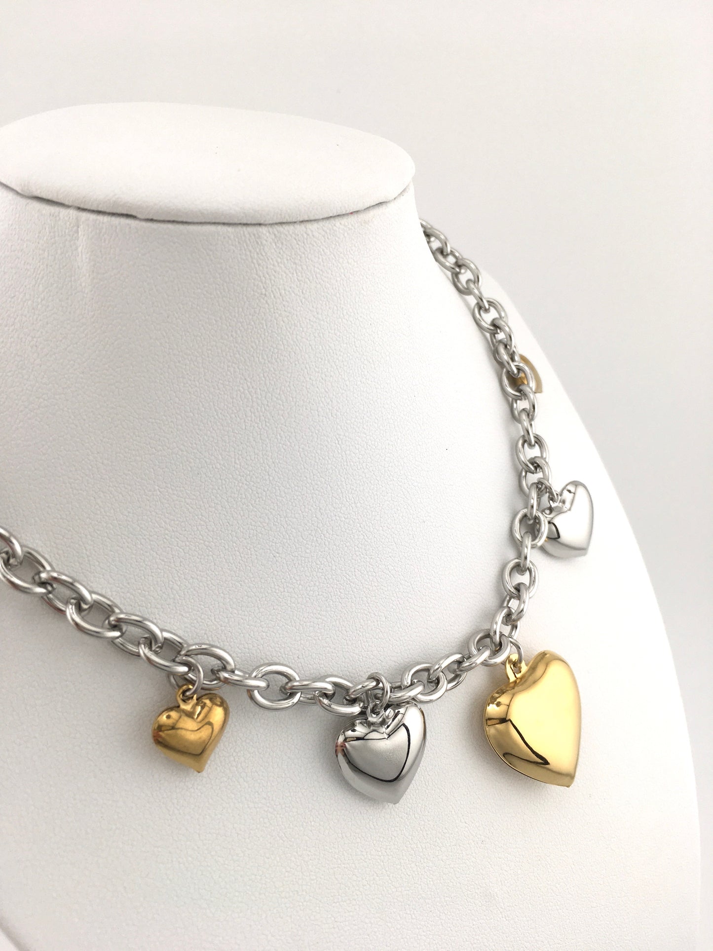 Collana Sonaglio Cuori