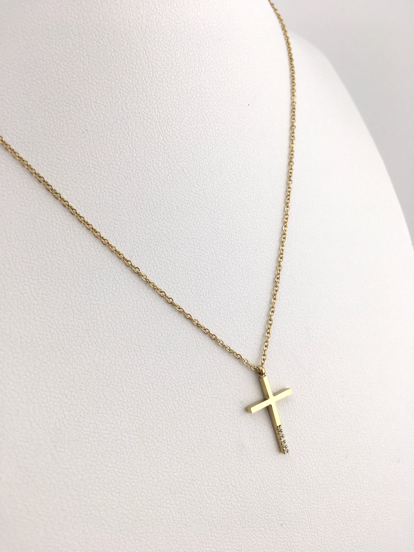 Collana croce mini Lumié